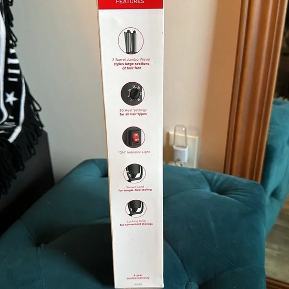 Revlon Jumbo Waver, NWT, never opened! - Picture 4 of 5